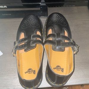 Black Dr Martens Mary Janes size 9